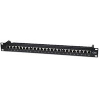 Pannello Patch di Permutazione STP Cat5e Nero 1U di Intellinet 513487