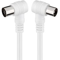 KesCom&reg; Cavo Antenna 2,5 M F Maschio A Jack Diritto Coassiale