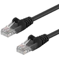 INTELLINET Patch cord in CCA Cat. 5 10,0 mt Nero UTP