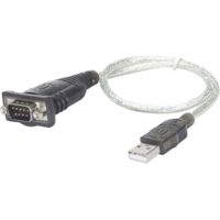 Manhattan Convertitore Adattatore Manhattan da USB a Seriale 1,8m