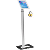Techly Np Supporto da Pavimento con Chiave di Sicurezza iPad/Tablet 9.7''-10.1''