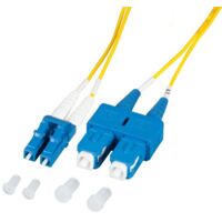Techly Professional Cavo Fibra Ottica SC/LC 9/125 Monomodale 5m Diametro 1.2mm OS2