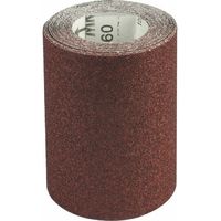 Carta Abrasiva Spaziata al Corindone Mrd H:115mm Grana 60 in Rotolo 5 Mt  Maurer