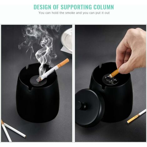 H.Romo Cendrier Avec Couvercle – Cendrier Pour Fumeurs