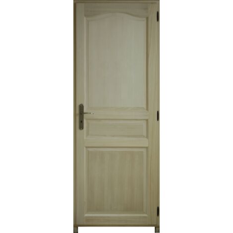 Blocco porta Paulownia Larghezza cappello trasversale 63 sinistra