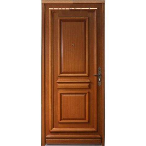 Tahi 1' Porta d'ingresso in legno 215X90 a sinistra a spingere