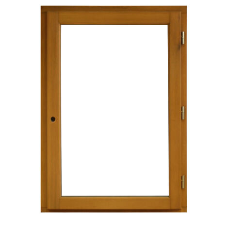Finestra a battente singolo in legno Altezza 60 X Larghezza 60 Guida a destra (dimensioni della tabella)