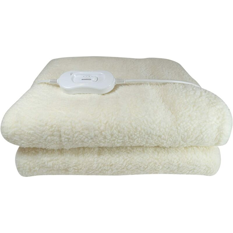 Schallen Premium Comfort Electric Heated Blanket, Remote Control with 3  Heat Settings in Soft Fleece - DOUBLE