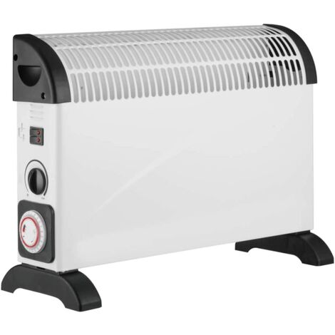 Schallen 2000W Electric Convector Radiator Heater - 3 Heat Settings,  Adjustable Thermostat, Overheat Protection u0026 Timer in