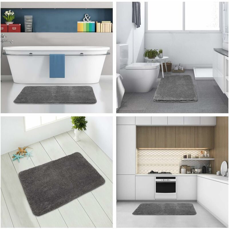 Non-Slip Extra Thick Bath Mat ...