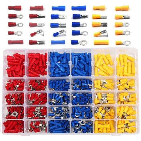 GROOFOO Electrical Terminals 480 Pieces, Electrical Terminals for Car ...