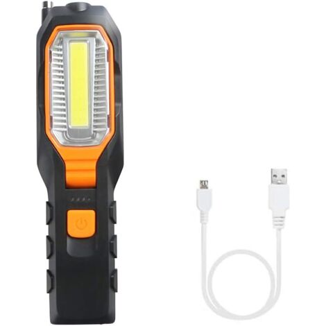 Mini lampe de poche torche à LED 4 modes multifonctionnel ouvre bouteille leger