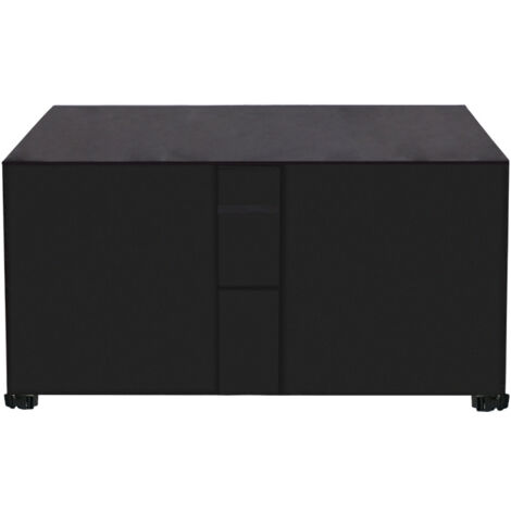 GROOFOO Housse de Protection Housse de Meuble, Bache Salon de Jardin, Housse de Table Extérieur Bâche de Protection Étanche Tissu Oxford Imperméable, Résistance au Vent, Anti-UV, 200x140x90cm