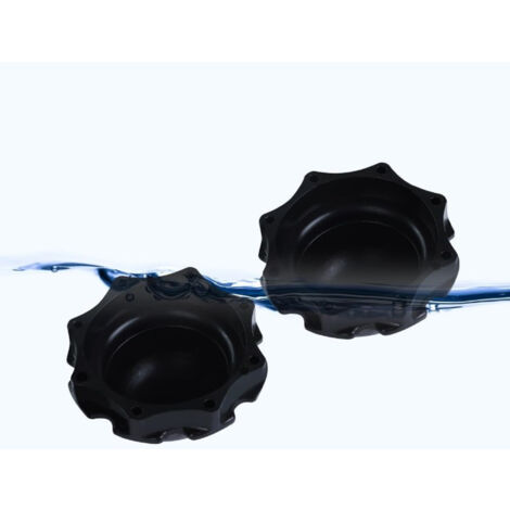 GROOFOO 2PCS Hot Tub Filter Plug Cap Prevent Leakage Spa Hole Plug Filter Stopper Cap for Coleman Lay‑Z‑Spa SaluSpa Inflatable Hot Tubs