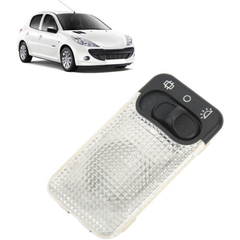 GROOFOO Car Interior Roof Reading Light 6362P3 Super Bright Replacement for Peugeot 206 207 107 108 306 406 806 (1/5)