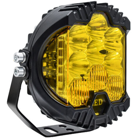 GROOFOO 1Pcs 7inch LED Work Light Pods Spot Flood Combo Beam Fog Lamp Offroad Driving Light (1/5)
