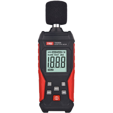 GROOFOO TASI TA650A Digital Sound Level Noise Meter Measurement 30-130dB Decibel Detector Audio Tester Metro Diagnostic-Tool Smart Sensor (1/5)