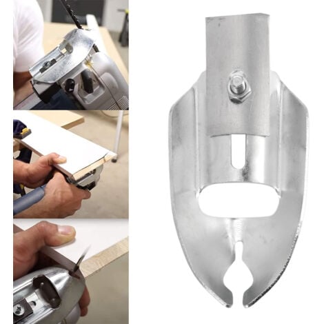GROOFOO Universal Steel Cutting Foot for Most High Efficiency Woodworking Tools for Jigsaw