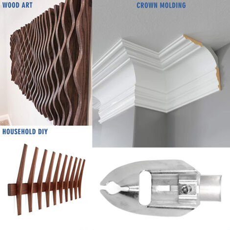 GROOFOO Universal Steel Cutting Foot for Most High Efficiency Woodworking Tools for Jigsaw