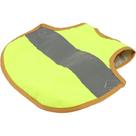 1pc Pet Vest Decorative Clothing Chicken Vest Reflective Strip Clothing Poultry Clothing Props Chicken Costume Poultry Fashion Vest Poultry Vest Poultry Supplies Green Polyester (1/5)