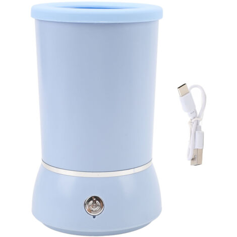Automatic Dog Paws Cleaner Portable Pet Paws Washer Rechargeable Electric Dog Paws Washer Cup for Home Travel Blue