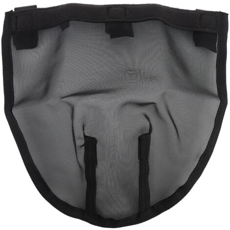 Horse Mesh Nose Cover Nylon Breathable Enhanced Comfort Adjustable Face Protection Horse Nose Net for Livestock M
