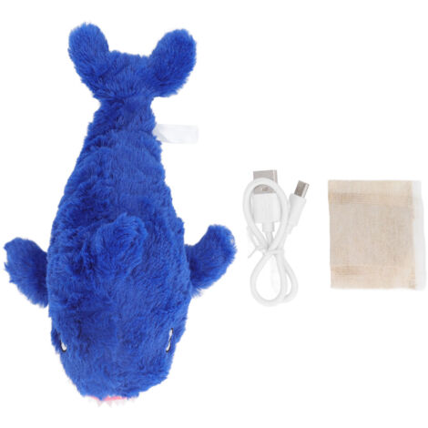 Cat Toy Rechargeable Electric Cat Toy Bite Resistant Teeth Grinding Plush Pet Toy Anxiety Reduction Interactive Pet Toy Type 3 (1/5)