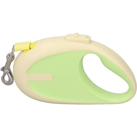 Dog Walking Leash Portable ABS Automatic Telescopic Retractable Dog Leash for Outdoor Green Dolphin (1/5)