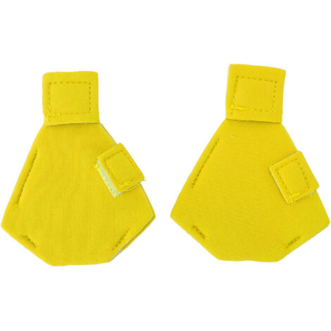 1 Pair Pet Duck Shoes Waterproof Abrasion Resistant Duck Protective Shoes Lightweight Breathable Poultry Paw Shoes for Waterfowl S Yellow