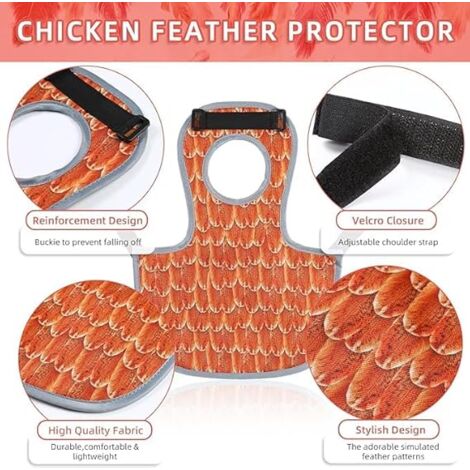 Standard Size Hen Saddle - Chicken Apron For All Seasons