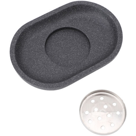 Draining Soap Container Innovative Drainage Soap Holder No Drilling Water Draining Soap Tray for Bathroom (1/5)
