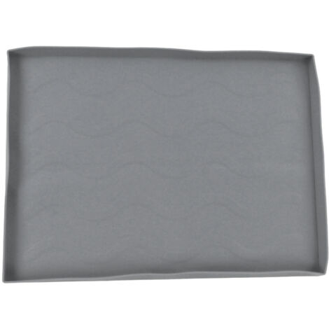 Silicone Protective Mat Cover Heavy Duty Grade Silicone Grill Mat for BBQ Grill Cooking Surface Medium Gray(7246cm) (1/5)