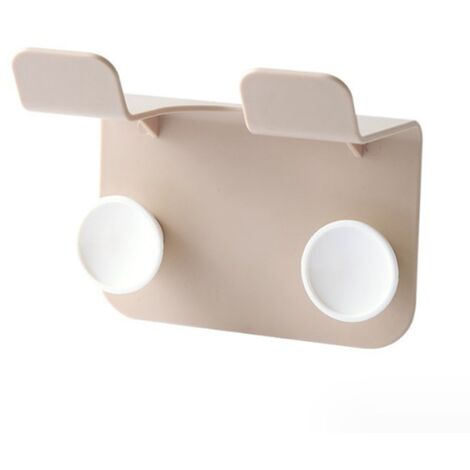 Hair Dryer Holder Wall Mounted Hanger No Punching Bathroom Storage Organizer Rack (1/5)