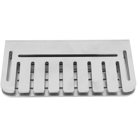 Grease Door Blocker Heavy Duty Griddle Grease Door Stopper 304 Stainless Steel Grease Food Screen for Griddle (1/5)