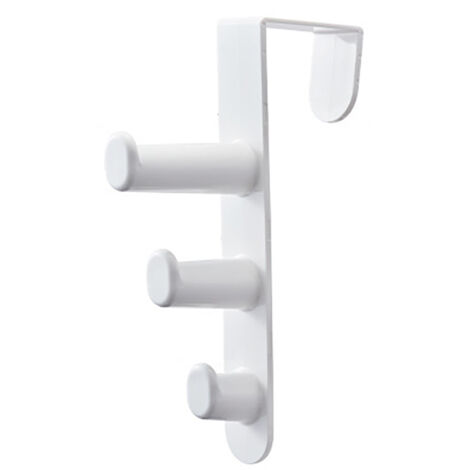 Door Hook No Drilling Space Saving Over The Door Coat Hanger Towel Rack for Bedroom Bathroom (1/5)