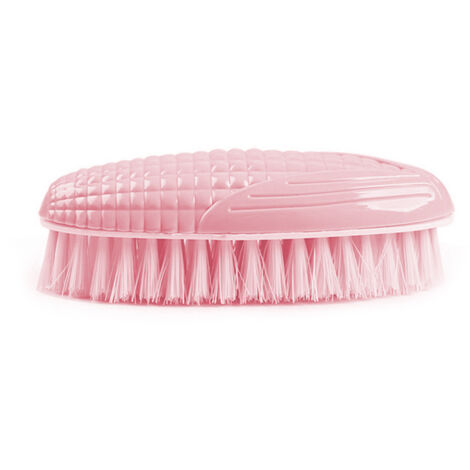 Soft Bristle Clothes Brush Multifunctional Corn Shape Cleaning Brush Household Shoe Washing Brush Pink (1/5)