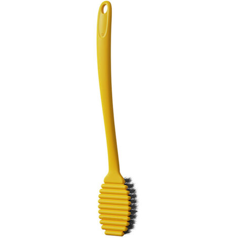 Bendable Toilet Brush Ergonomic Long Handle Multipurpose Toilet Bowl Brush for Bathroom Floor Wall (1/5)