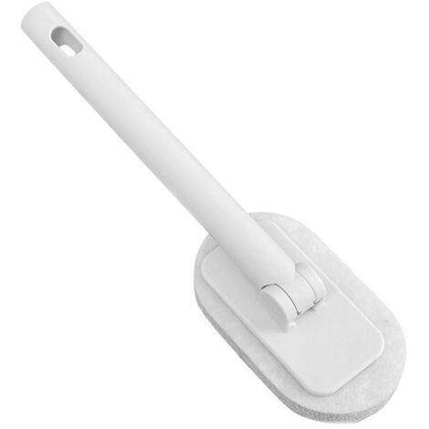 Bathroom Long Handle Brush Comfortable Grip Shower Cleaning Brush Multifunctional Bathroom Scrub Brush for Toilets Tiles Bathtubs (1/5)