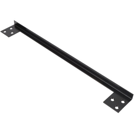 Door Latch Guard Plate Stainless Steel Enhanced Safety L Shaped Door Latch Shield Protector for Door Knob Deadbolt 17.78cm / 7in
