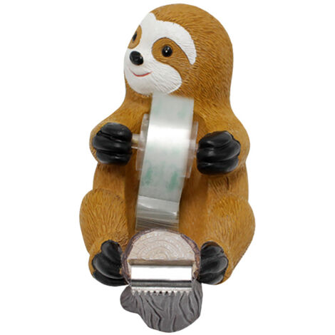 Sloth Tape Dispenser Efficient Cute Decorative Portable Desk Tape Holder for Home School Office (1/5)