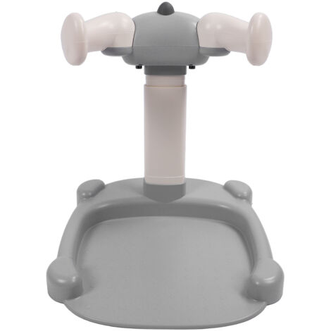 Baby Hug Bath Tower Non Slip Toddler Shower Stand Support Adjustable Baby Shower Stand for Bathroom Gray (1/5)