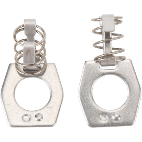 2pcs RV Water Heater Cam Lock Metal Water Heater Door Latch Fasteners For Water Heater Repair (1/5)