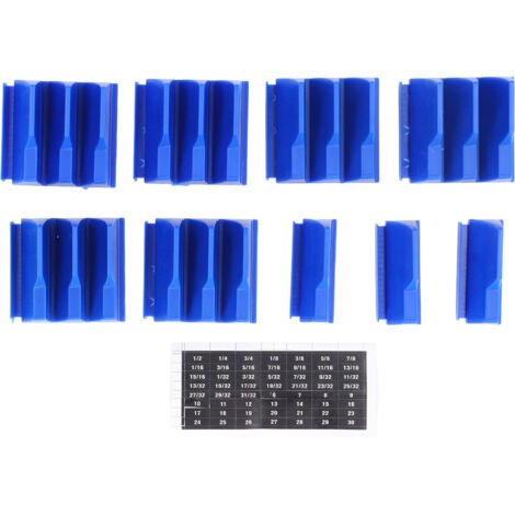 Geometric Wrench Organizer 20 Slots Modular Magnetic Wrench Rack Holder ...