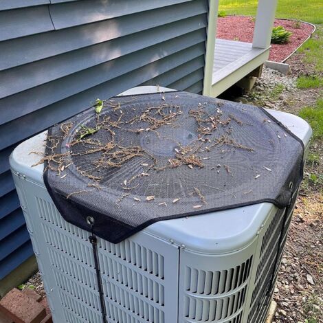AC Unit Covers Outdoor 36''x36'', Mesh Net Central Air Conditioner ...