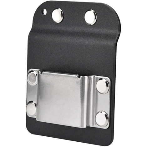 Drill Belt Holder Stainless Steel Hook Electric Drill Tape Measure Holder Belt Clip for Belts Width Up to 2 Inch (1/5)