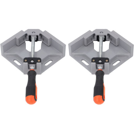 2Pcs Corner Clamp Set 90 Degree Right Angle Woodworking Clamping Jig for Picture Framing Wood Frame (1/5)