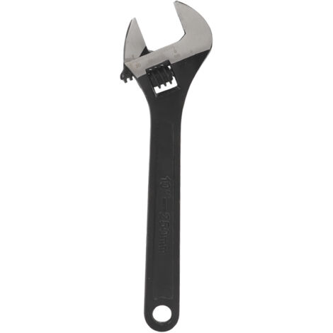 Jaw Adjustable Wrench 45 Steel Larger Knurl Hanging Hole for Professional Home Industrial10in/250mm (1/5)