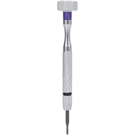 Eyeglass Screwdriver Interchangeable Head Accuracy Screwdriver for Eyeglasses Phones and Watches 1.5mm (1/5)