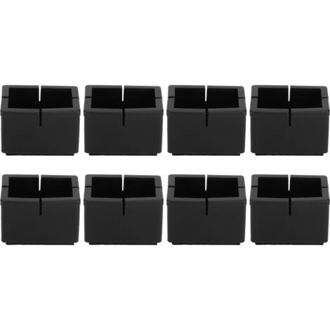 8PCS Silicone Chair Leg Caps Non Slip Table Foot Cover Floor Protector Furniture Leg Pads