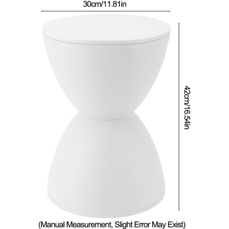 Simple Shape Stool Hourglass Shaped Stool Plastic Modern Simple Nordic Style Household ...